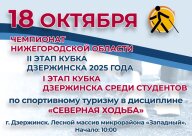 Чемпионат Нижегородской области по спортивному туризму в дисциплине "северная ходьба" Чемпионат Нижегородской области по спортивному туризму в дисциплине "северная ходьба"